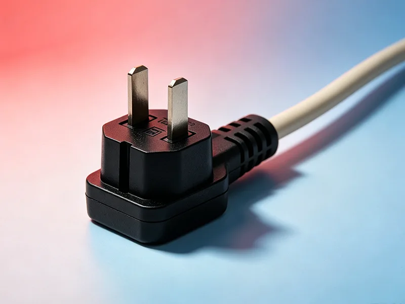 オーストラリアの標準電源コードの紹介。